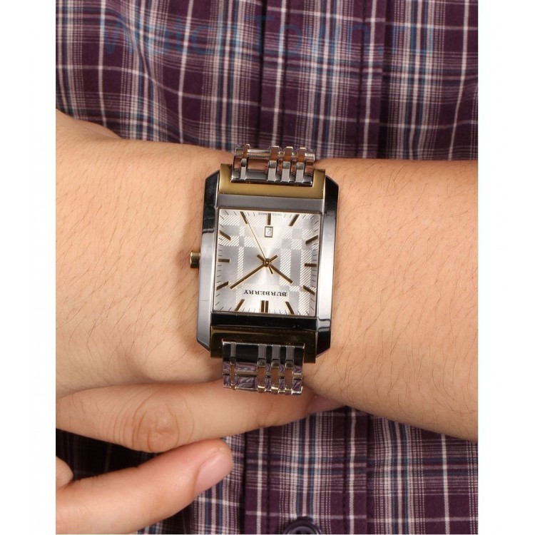 Ceas Barbati, Burberry, Square Heritage BU1569