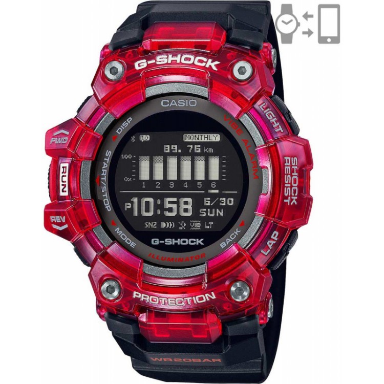 Ceas Barbati, Casio G-Shock, G-Squad Bluetooth GBD-100SM-4A1ER Ceas Barbati, Casio G-Shock, G-Squad Bluetooth GBD-100SM-4A1ER