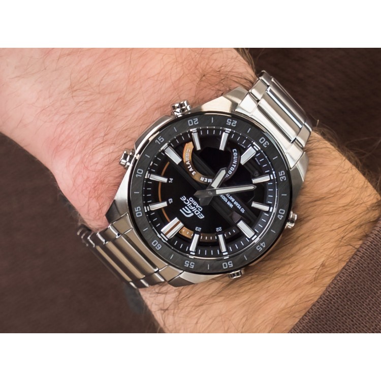 Ceas Barbati, Casio Edifice, Classic ERA-120DB-1B Ceas Barbati, Casio Edifice, Classic ERA-120DB-1B