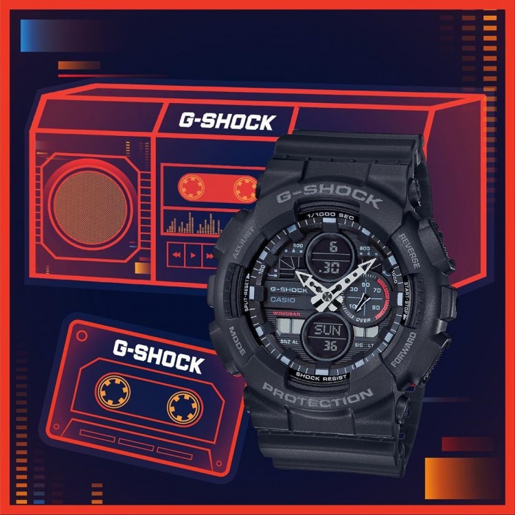 Ceas Barbati, Casio G-Shock, Classic GA-1 GA-140-1A1ER Ceas Barbati, Casio G-Shock, Classic GA-1 GA-140-1A1ER