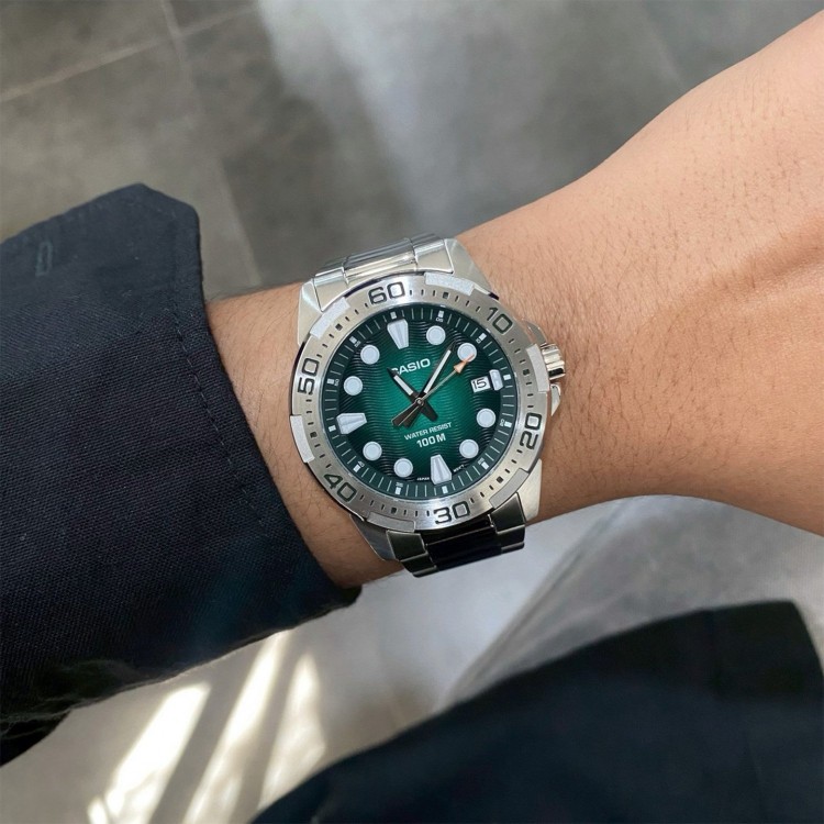 Ceas Barbati, Casio, Collection MTD MTD-140D-3AVDF