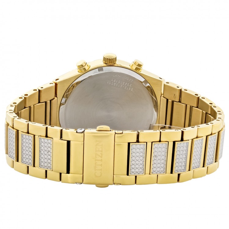 Ceas Barbati, Citizen, Crystal CA0752-66P, Set cu Bratara