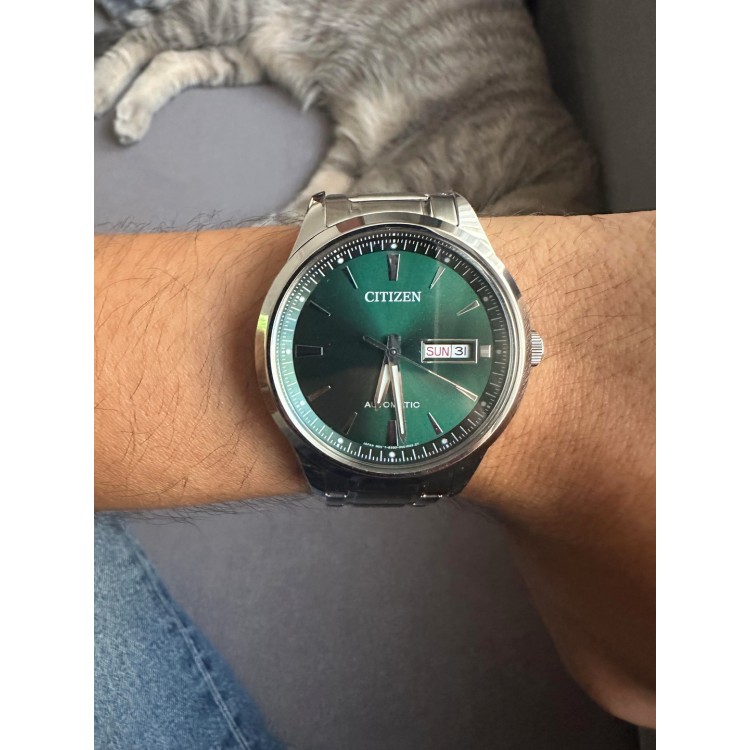 Ceas Barbati, Citizen, Mechanical Day-Date NY4058-79XE
