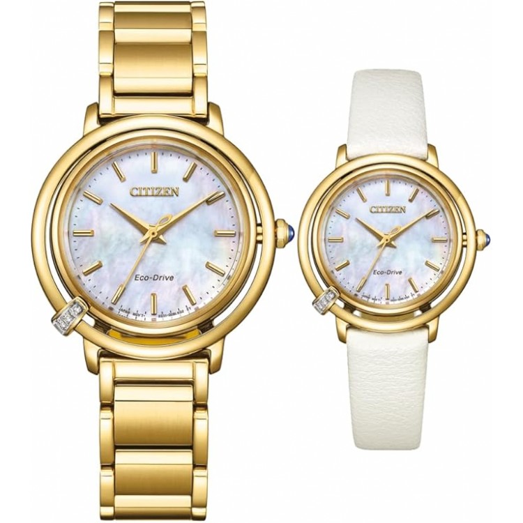 Ceas Dama, Citizen, Arcly EM1092-64D, Set cu Bratara suplimentara