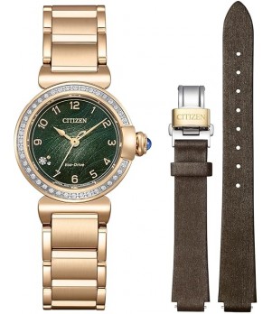Ceas Dama, Citizen, Round EM1123-62X, Set cu Bratara suplimentara