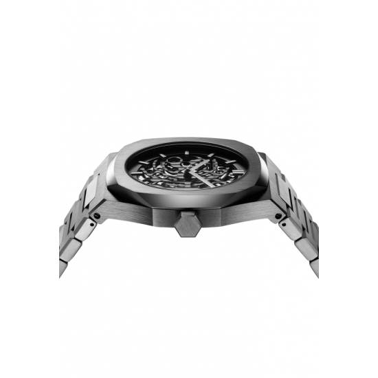 Ceas Barbati, D1 MILANO GUN METAL AUTOMATIC D1-SKBJ02 Ceas Barbati, D1 MILANO GUN METAL AUTOMATIC D1-SKBJ02