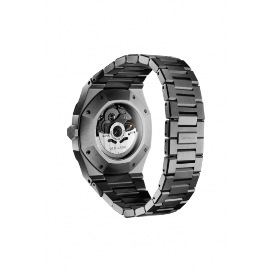 Ceas Barbati, D1 MILANO GUN METAL AUTOMATIC D1-SKBJ02 Ceas Barbati, D1 MILANO GUN METAL AUTOMATIC D1-SKBJ02