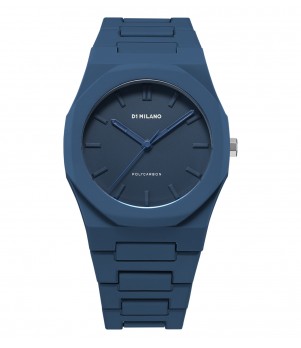 Ceas D1 Milano, Navy Blue Polycarbon PCBJ21