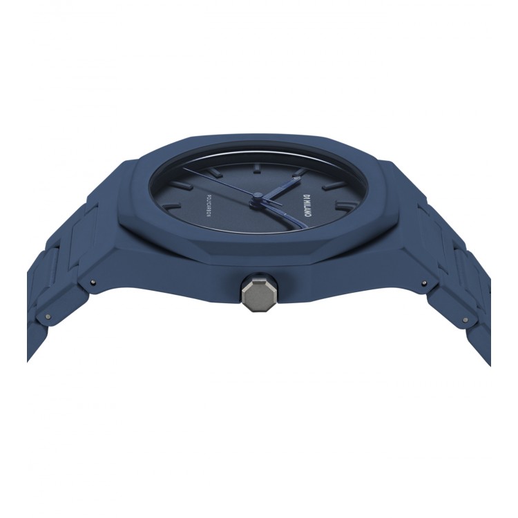 Ceas D1 Milano, Navy Blue Polycarbon PCBJ21