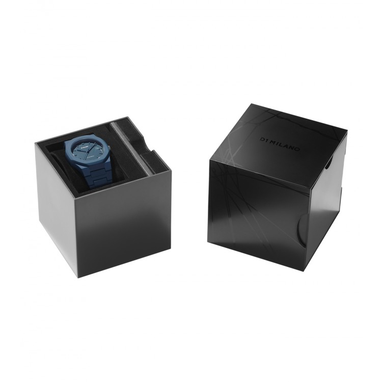 Ceas D1 Milano, Navy Blue Polycarbon PCBJ21