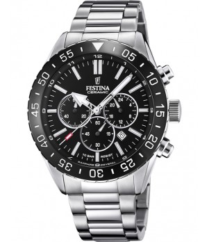 Ceas Barbati, Festina, Ceramic Chrono F20575/3