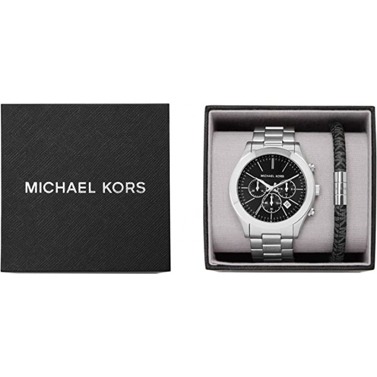 Ceas Barbati, Michael Kors, Slim Runway MK1056SET, Set cu Bratara