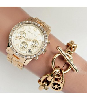 Ceas Dama, Michael Kors, Champagne MK5432