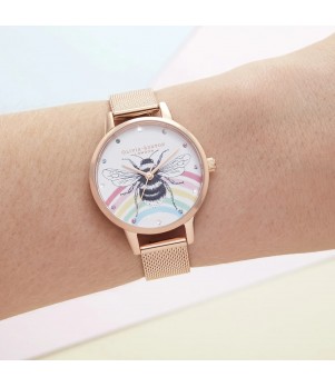 Ceas Dama, Olivia Burton, Illustrated Animals OB16WL90