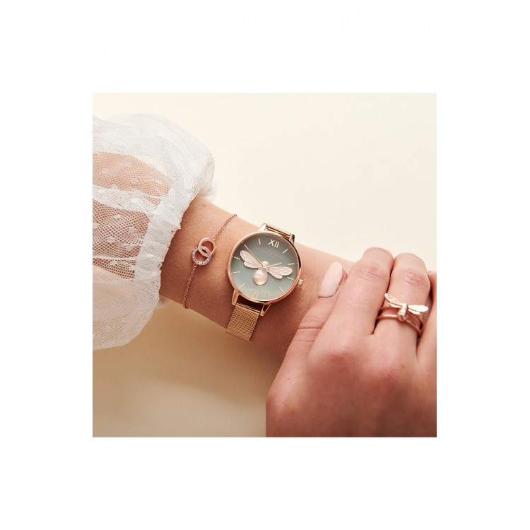 Ceas Dama, Olivia Burton, Lucky Bee OB16FB10