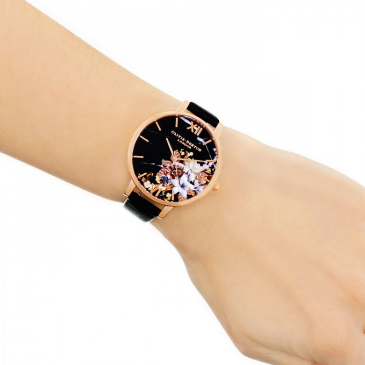 Ceas Dama, Olivia Burton, Marble Florals OB16CS01