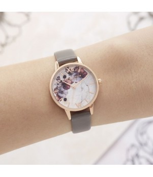 Ceas Dama, Olivia Burton, Marble Florals OB16MF08