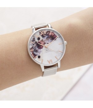 Ceas Dama, Olivia Burton, Marble Florals OB16MF09