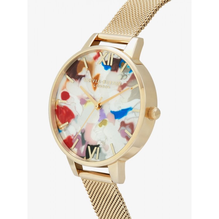 Ceas Dama, Olivia Burton, Pop Art OBGSET153, Set cu Bratara suplimentara