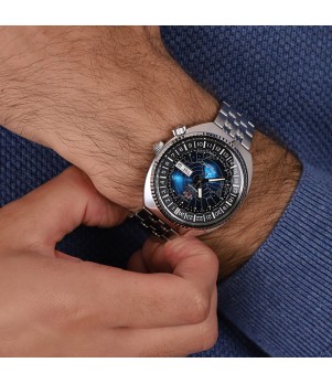 Ceas Barbati, Orient, World Map RA-AA0E03L