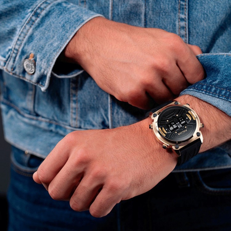 Ceas Barbati, Police, Rotor PEWJP2228501