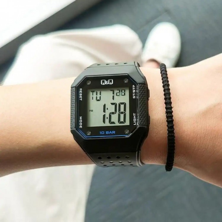 Ceas Barbati, Q&Q by Citizen, Digital M158J003Y