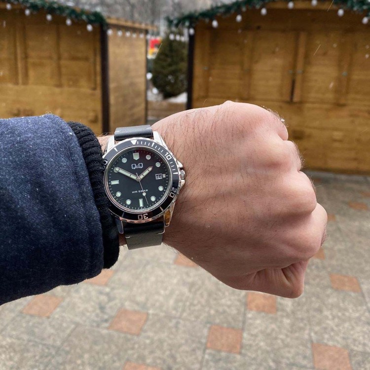 Ceas Barbati, Q&Q by Citizen, Sport A172J332Y