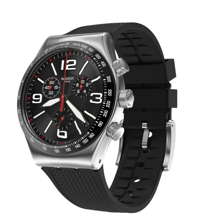 Ceas Barbati, Swatch, Very Dark Grid YVS461