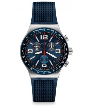 Ceas Barbati, Swatch, Blue Grid YVS454