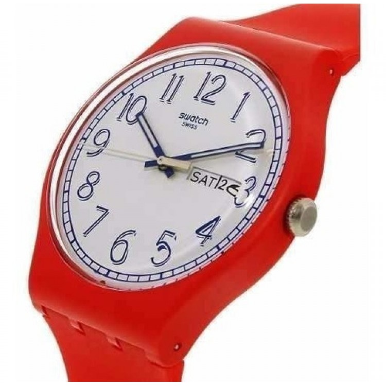 Ceas Dama, SWATCH, Red Me Up SUOR707