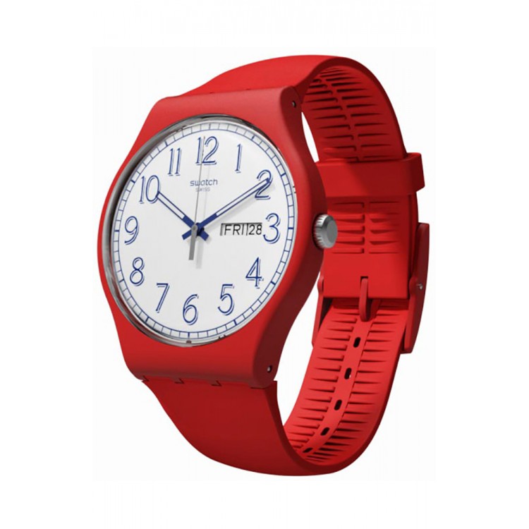 Ceas Dama, SWATCH, Red Me Up SUOR707