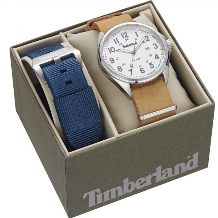 Ceas Barbati, Timberland, Raynham 14829JS01AS, Set cu Bratara suplimentara