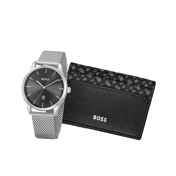Ceas Barbati, Hugo Boss, Reason 1570159, Set cu Portofel