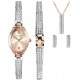 Ceas Barbati, Sekonda, Classic S-2924G.76, Set cu Pandantiv, bratara si cercei