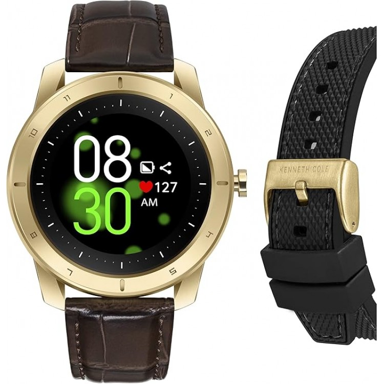 Ceas Smartwatch Barbati, Kenneth Cole, New York KCWGD2174062, Set cu Bratara suplimentara Ceas Smartwatch Barbati, Kenneth Cole, New York KCWGD2174062, Set cu Bratara suplimentara