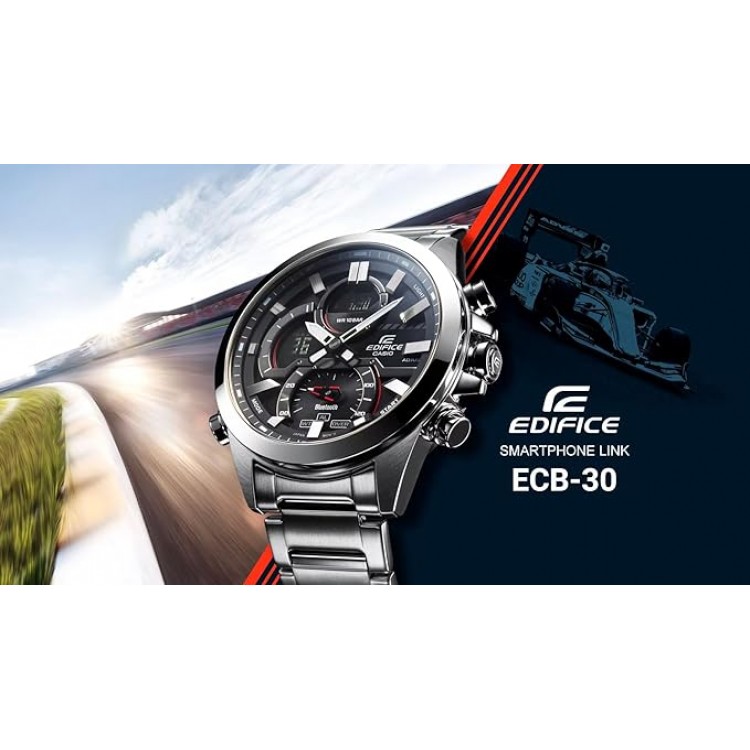 Ceas Barbati, Casio Edifice, Bluetooth Smartphone Link ECB-30DB-1A9EF