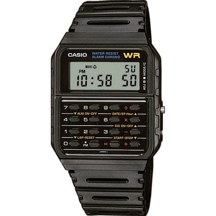 Ceas Casio, Vintage Edgy Calculator CA-53W-1ER Ceas Casio, Vintage Edgy Calculator CA-53W-1ER