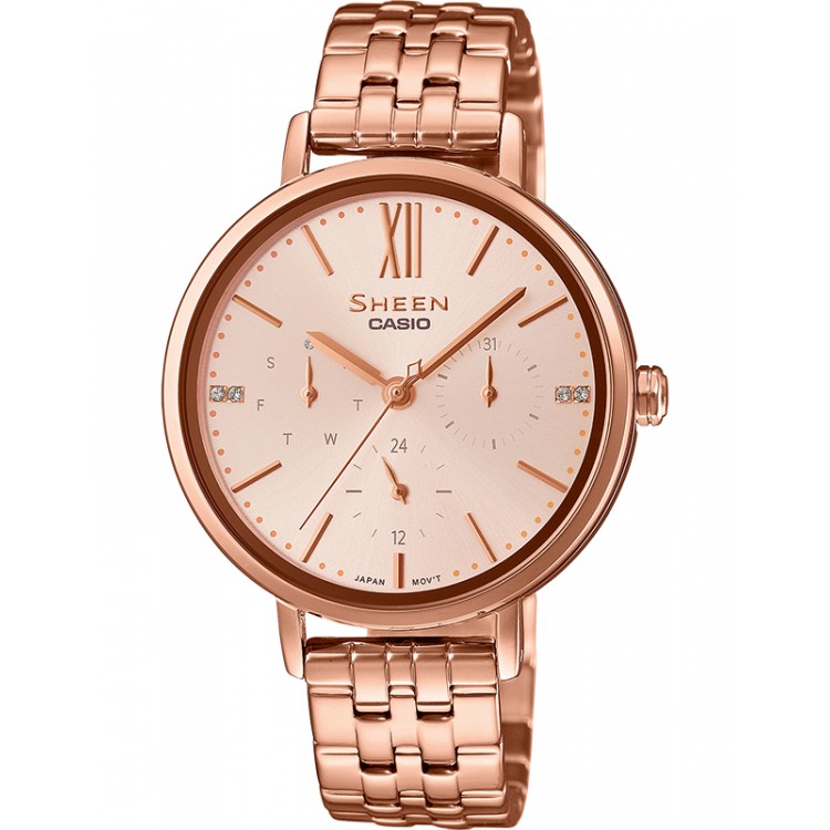 Ceas Dama, Casio Sheen, Classic SHE SHE-3064PG-4AUER Ceas Dama, Casio Sheen, Classic SHE SHE-3064PG-4AUER