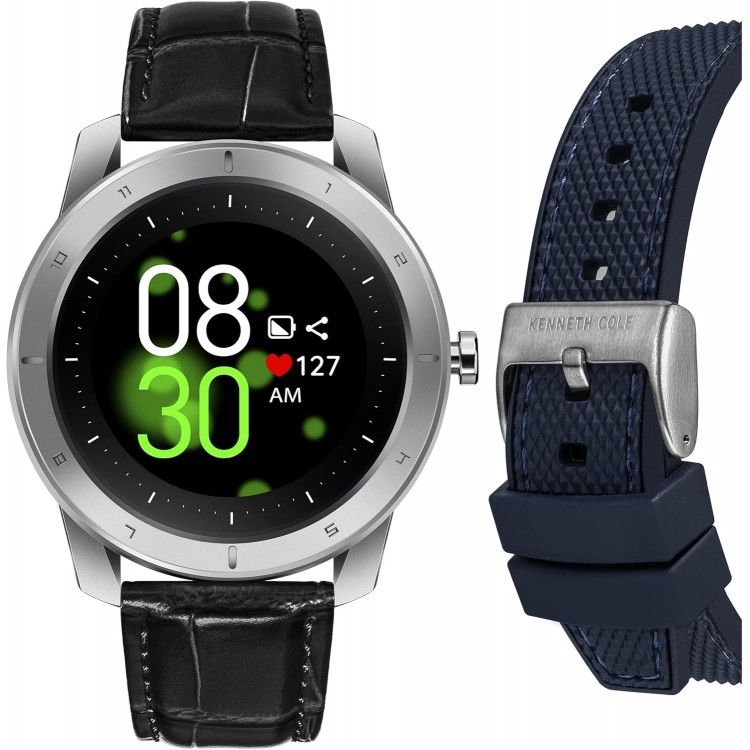 Ceas Smartwatch Barbati, Kenneth Cole, New York KCWGD2174061, Set cu Bratara suplimentara Ceas Smartwatch Barbati, Kenneth Cole, New York KCWGD2174061, Set cu Bratara suplimentara