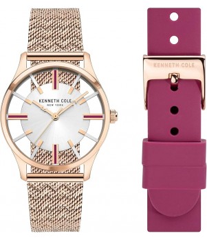 Ceas Dama, Kenneth Cole, New York KCWLG2124002, Set cu Bratara suplimentara