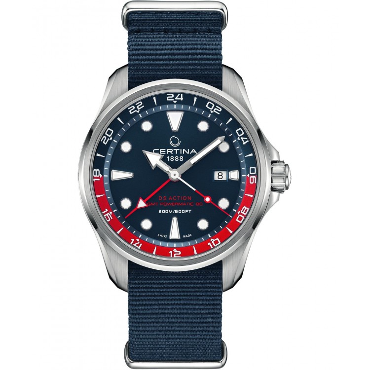 Ceas Barbati, Certina, DS Action GMT Powermatic 80 C032429180410