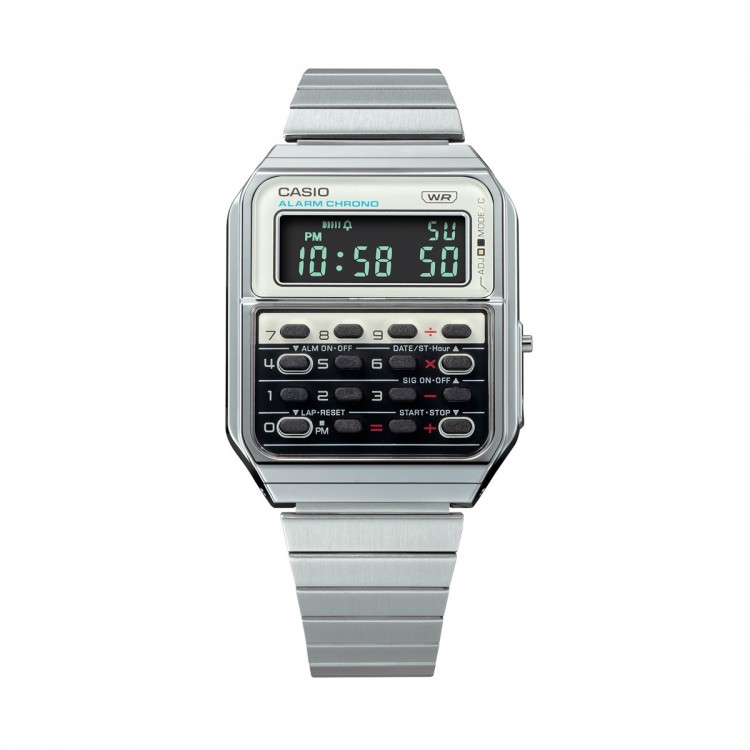 Ceas Casio, Vintage Edgy Calculator CA-500WE-7BEF Ceas Casio, Vintage Edgy Calculator CA-500WE-7BEF