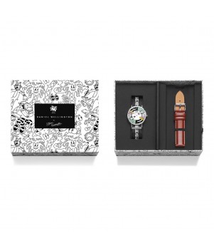 Ceas Daniel Wellington, Steven Harrington DW00100736, Set cu Bratara suplimentara