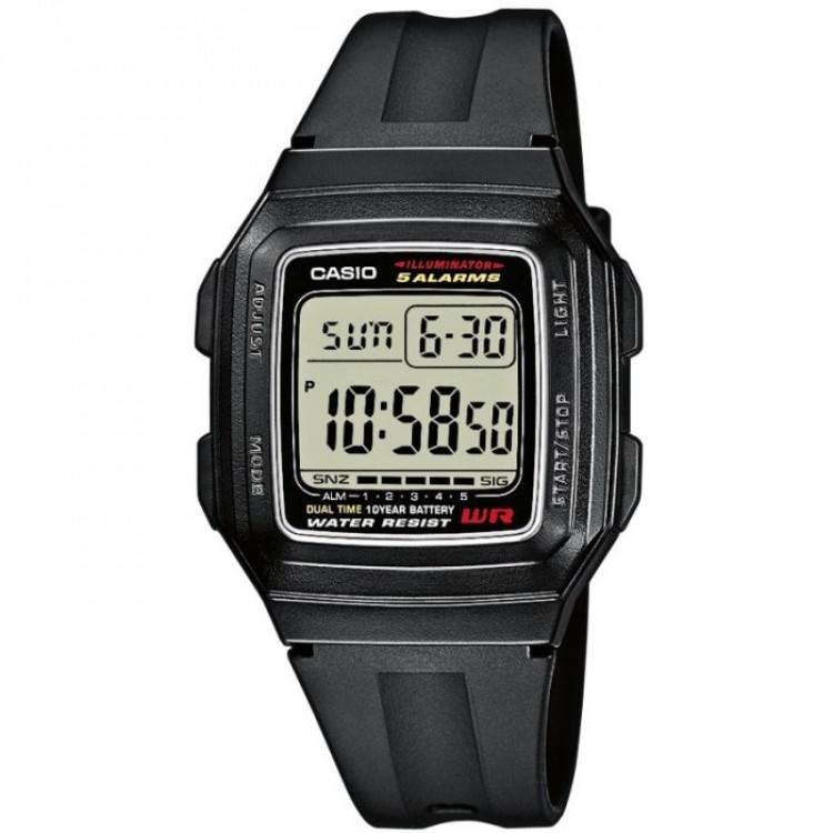 Ceas Casio, Collection F F-201W-1ADF Ceas Casio, Collection F F-201W-1ADF