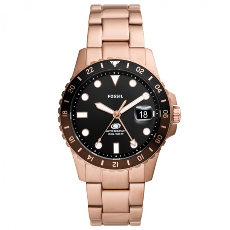 Ceas Barbati, Fossil, Blue GMT FS6027