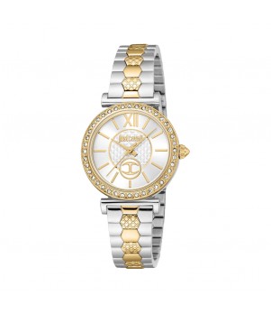 Ceas Dama, Just Cavalli, Glam Chic JC1L273M0085, Set cu Bratara