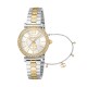 Ceas Dama, Just Cavalli, Glam Chic JC1L273M0085, Set cu Bratara
