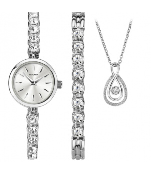 Ceas Barbati, Sekonda, Classic S-2751G.76, Set cu Pandantiv si bratara