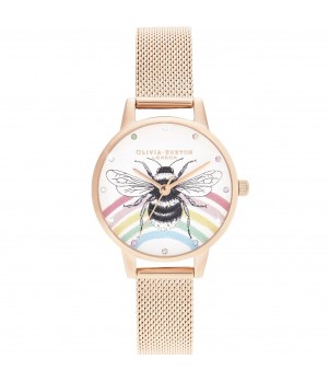 Ceas Dama, Olivia Burton, Illustrated Animals OB16WL90