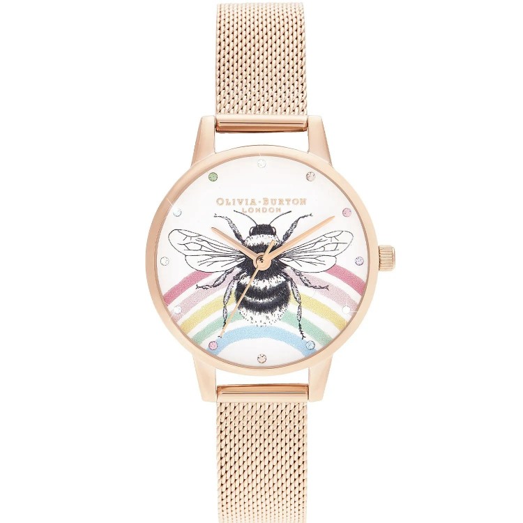 Ceas Dama, Olivia Burton, Illustrated Animals OB16WL90